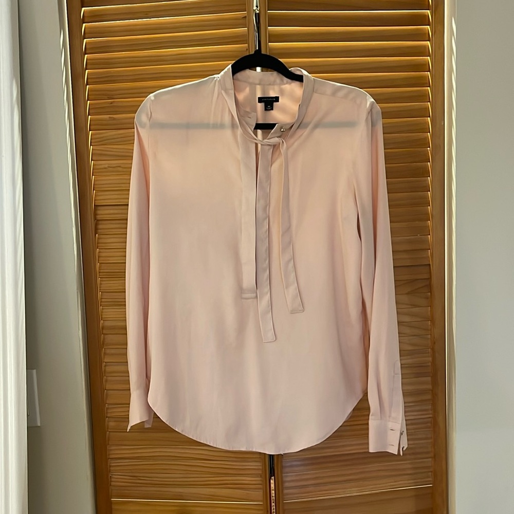 Ann Taylor Bow Blouse